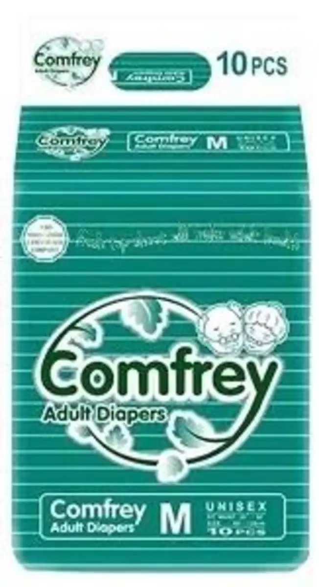 Comfrey Adult Diaper Medium 10 Pieces